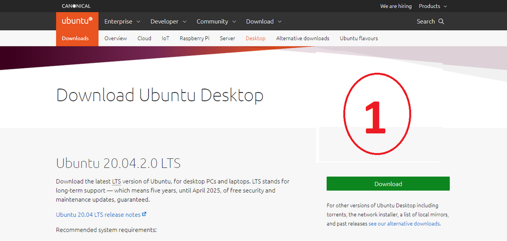 Télécharger image Ubuntu