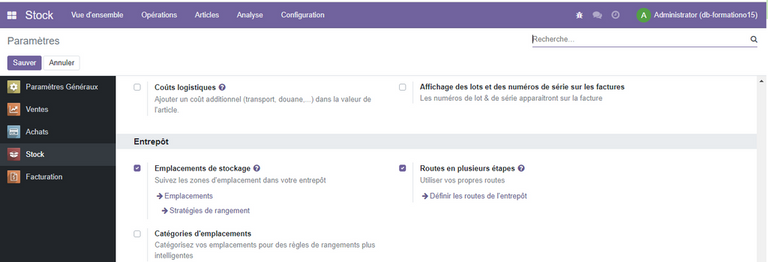 activation de multiroutes 
